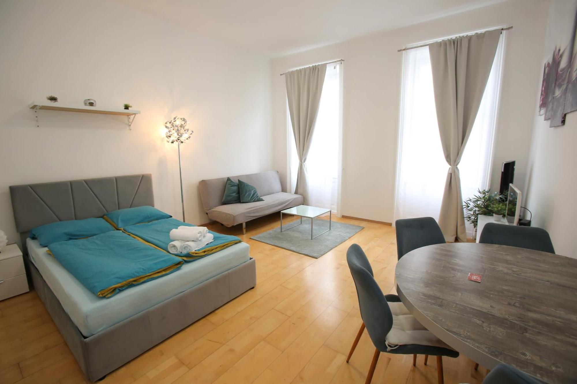 Downtown Bliss Modern Retreat With Free Parking And Fast Internet 600 Mbits Apartman Bécs Kültér fotó