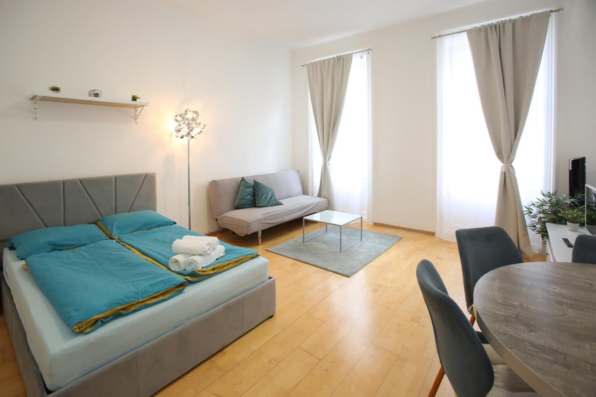 Downtown Bliss Modern Retreat With Free Parking And Fast Internet 600 Mbits Apartman Bécs Kültér fotó