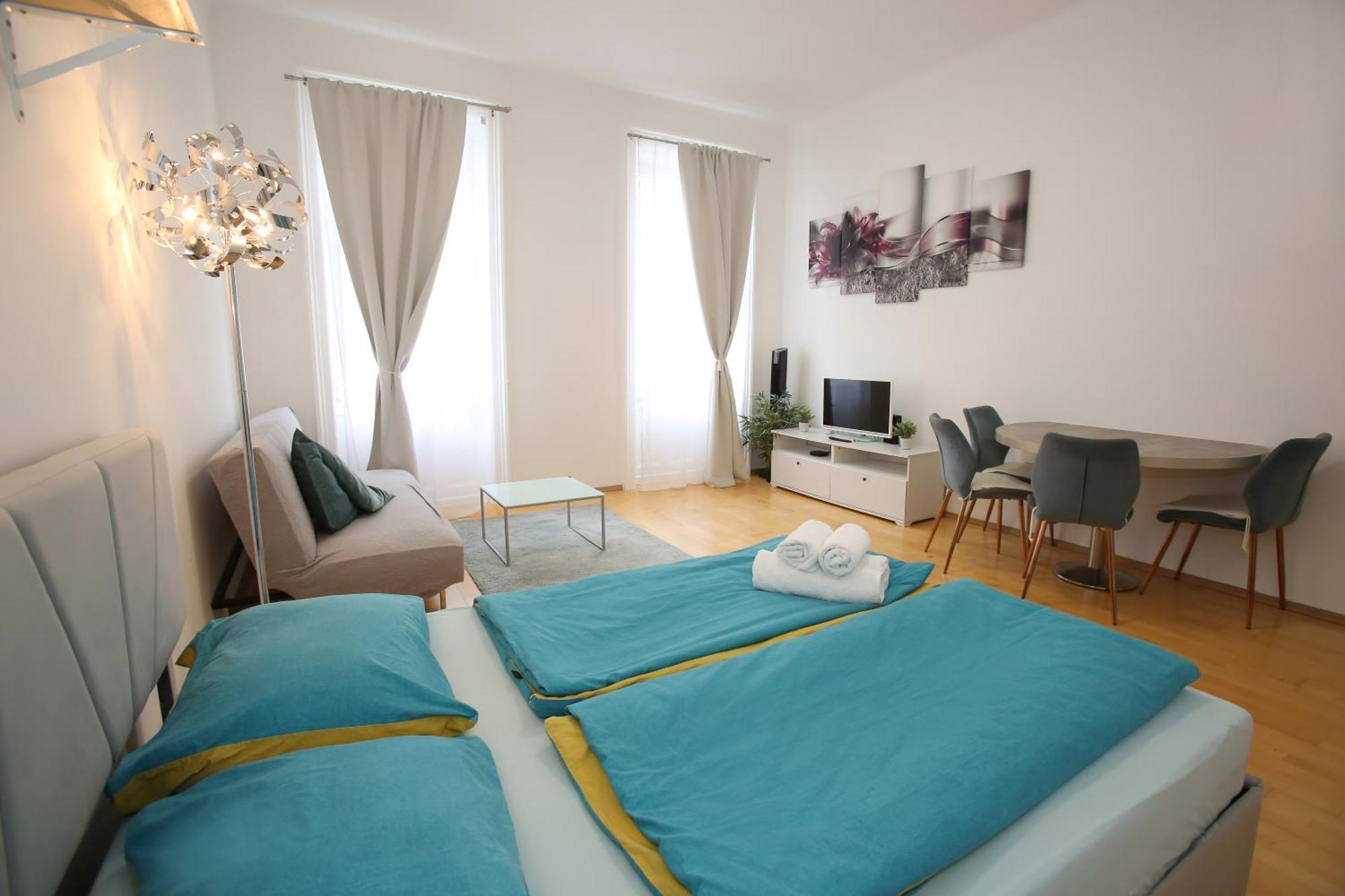 Downtown Bliss Modern Retreat With Free Parking And Fast Internet 600 Mbits Apartman Bécs Kültér fotó